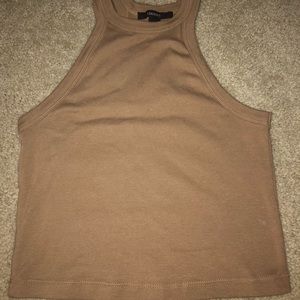 Forever 21 Tan crop top